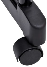 Vešiakový stojan na kolieskach MIA čierny