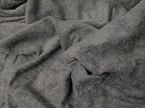 Froté plachta EXCLUSIVE tmavosivá 160x200 cm