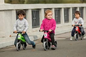 Funny Wheels - Odrážadlo 2v1 RIDER SPORT ružová/čierna