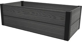 Vyvýšený záhon Keter Maple Trough 106x50x32 cm plastový sivý