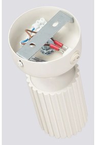 Krémovobiele bodové svietidlo 8x16 cm Gleam – Sollux