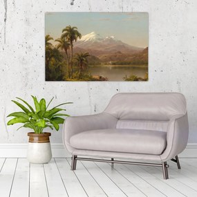 Obraz - Frederic Edwin Church, Tamaca Palms, reprodukcia (90x60 cm)