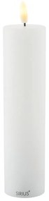 LED sviečka (výška 20 cm) Sille Rechargeable – Sirius