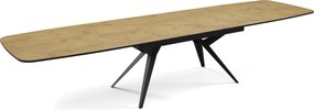 Hranatý rozkladací stôl NIKO 180 cm