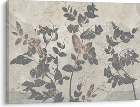 Obraz - Texturované listy (70x50 cm)
