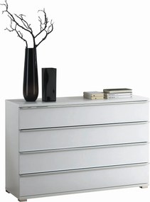 XXXLutz KOMODA, biela, 120/80/40 cm Cantus - Komody - 000531006781