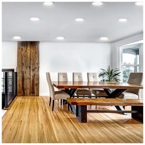 Solight WD144 - LED podhľadové svietidlo 24W/230V 3000/4000/6000K priemer 30 cm biela