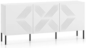 Komoda Clearing 02 biela/čierna