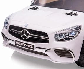 Elektrické autíčko Mercedes-Benz SL65 AMG biele