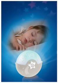Infantino Detská nočná lampa s projektorom (sivá)  (100391606)