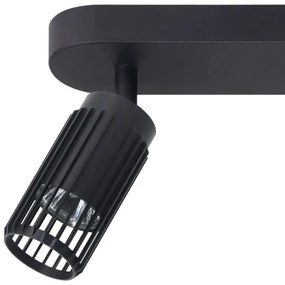 Bodové svietidlo VERTICAL 2xGU10/8W/230V čierna