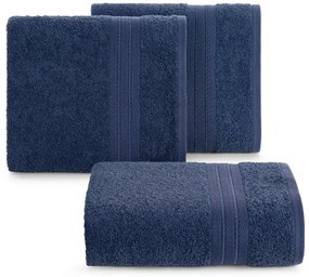 BAVLNENÝ UTERÁK KAYA 30X50 CM TMAVOMODRÁ