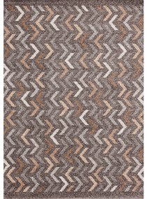 Koberec Casino dark grey/amber 120x170cm