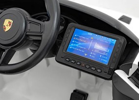 Elektrické autíčko Porsche Spyder RS 718 biele