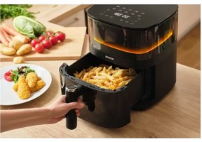 Sencor - Horkovzdušná fritéza 5 l, 1500 W, 230 V