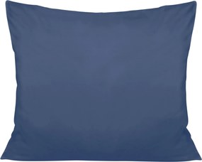 SATÉNOVÁ DEKORAČNÁ OBLIEČKA NA VAKÚŠ SATYNLOVE 40X60 CM TMAVOMODRÁ