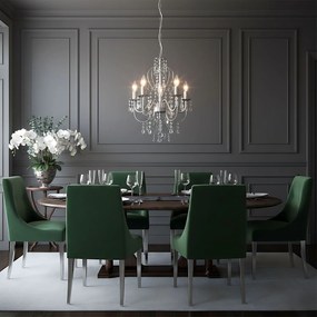 Toolight Toolight, stropné svietidlo 5xE14, EBT008-5CP, chróm, OSW-01243