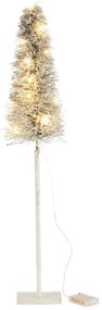 Vianočný zasnežený stromček s Led svetielkami Branch L - 15*15*79cm