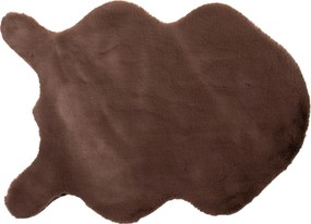 XXXLutz UMELÁ KOŽUŠINA, 55/80 cm, hnedá - Koberce - 003580043750