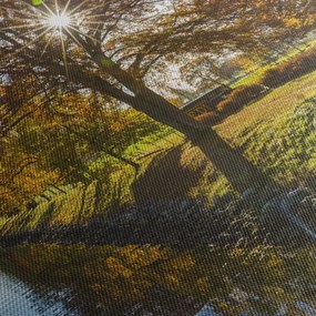 Obraz vodného kanálu (150x105 cm)
