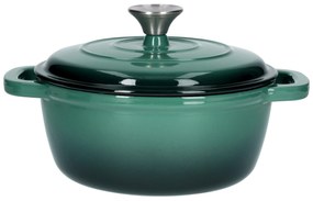 Silvercrest®  Liatinový hrniec, 2,8 l (zelená)  (100393108)