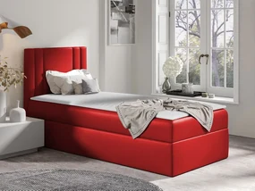 Jednolôžková posteľ Neresko Mini, Strana: ľavá, Rozmer postele: 90x200, Dostupné poťahy: ekokoža Soft 010