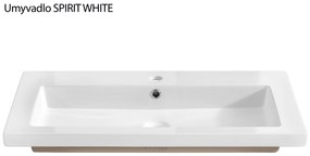 Kúpeľňová závesná skrinka pod umývadlo KAPA dub zlatý 80 cm