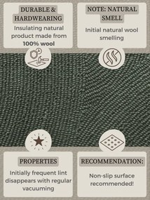 Koberec Hanse Home Calmio zelený