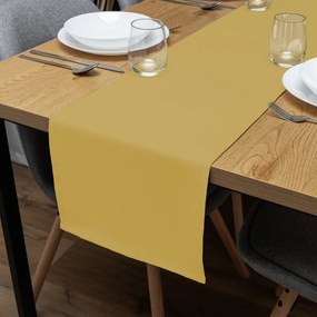 Biante Dekoračný behúň na stôl Rongo RG-098 Horčicový 45x180 cm