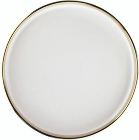 Altom Porcelánový dezertný tanier Palazzo 21 cm, biela