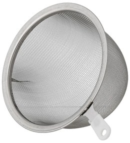 Krémový hrnček s vianočným motívom so sitkom z kameniny 300 ml Valentin – Bloomingville