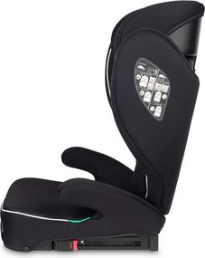 Autosedačka CARETERO BREEZY FIX BLACK (100-150cm)
