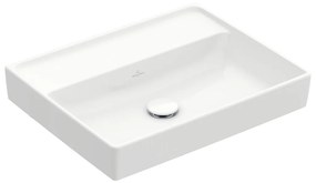 Villeroy & Boch COLLARO - Umývadlo 550x440x160 mm, bez prepadu, biela Alpin CeramicPlus 4A3358R1