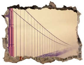 Fototapeta díra na zeď 3D Bridge v san franciscu nd-k-85695619
