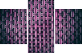 Obraz fialovej textúry (90x60 cm)