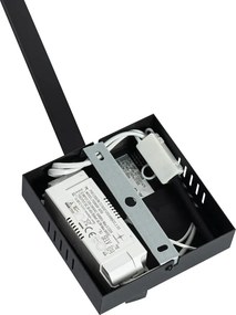 Čierne stropné svietidlo 300 cm vrátane LED 3-stupňové stmievateľné nastaviteľné - Annuschka