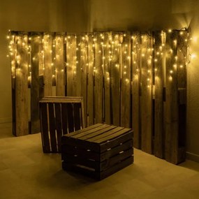 Nexos 2178 diLED svetelný dážď - 180 LED teple biela