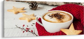 Obraz - Cappuccino (120x50 cm)