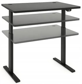 Herný stôl BR01 čierny 140 cm