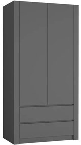 Moderná dvojdverová skriňa MODERN B20 180 x 90 x 55 cm - rôzne farebné prevedenia biela