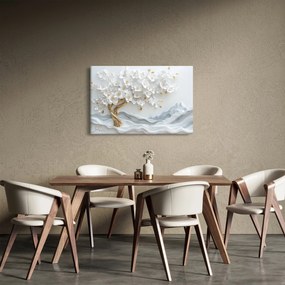 Obraz – 3D elegantný strom života (90x60 cm)