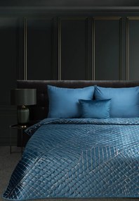 Dekorstudio Luxusný prehoz na posteľ MUSA2 v granátovomodrej farbe Rozmer prehozu (šírka x dĺžka): 170x210cm