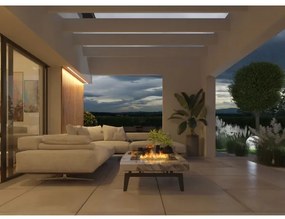 InFire - Vstavaný BIO krb 8,5x80 cm 3,5kW čierna