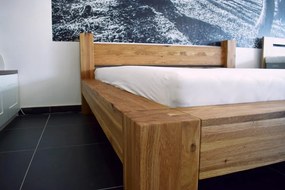 Oak´s Dubová postel Fortis - 160x200 cm