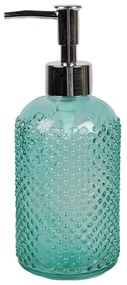 Zelený sklenený dávkovač na mydlo s pumpičkou Tafi - 400 ml
