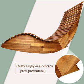 InternetovaZahrada Ergonomické lehátko - agát