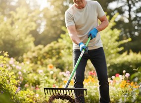 Garden Line HRABLICE S SKLOLAMINÁTOVOU RÚČKOU 35 x 8 x 148 CM