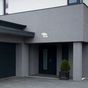 Rabalux 77120 -LED Vonkajšie nás. sviet. so senzorom BATIDA LED/9W/230V IP54 biela