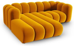 Žltá rohová pohovka (ľavý roh) Lupine – Micadoni Home