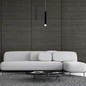 LED Luster na lanku CARBON LED/5W/230V